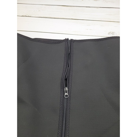 HOPLYNN Neoprene Sweat Waist Trainer Corset Trimmer with Zipper Closure - Picture 7 of 12